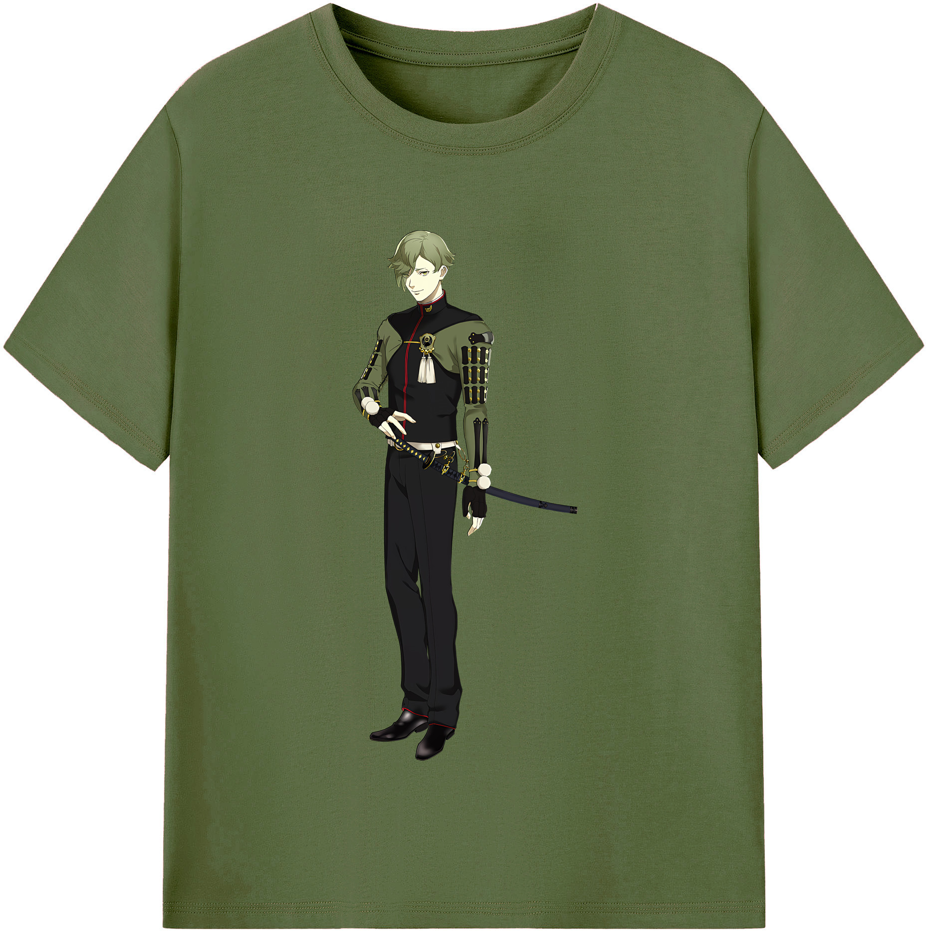 （画像用） 刀剣乱舞 Touken Ranbu 綿100％半袖Tシャツ（フロントプリント）
